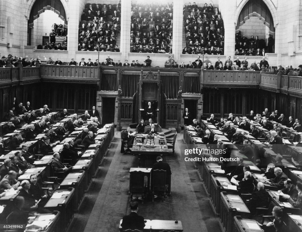 Парламент Канады. Фото 1939 г.