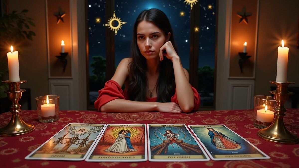    Как расклад Таро поможет понять его мысли о вашей ревности и укрепить отношения? Злата Аметист