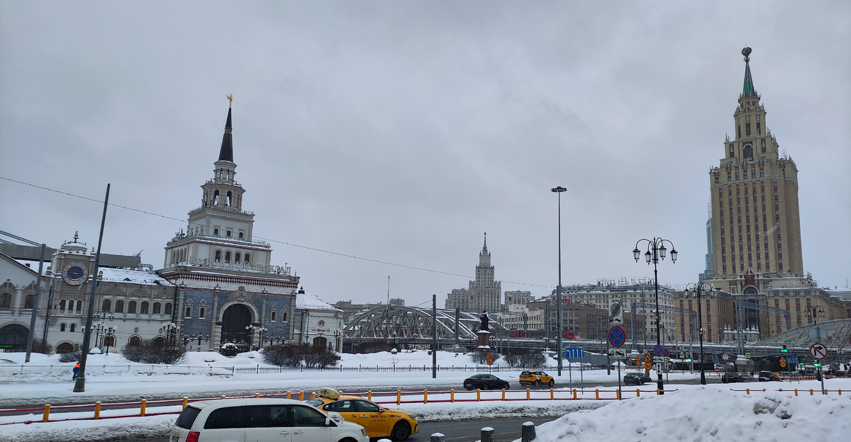 Москва, вокзалы, красота