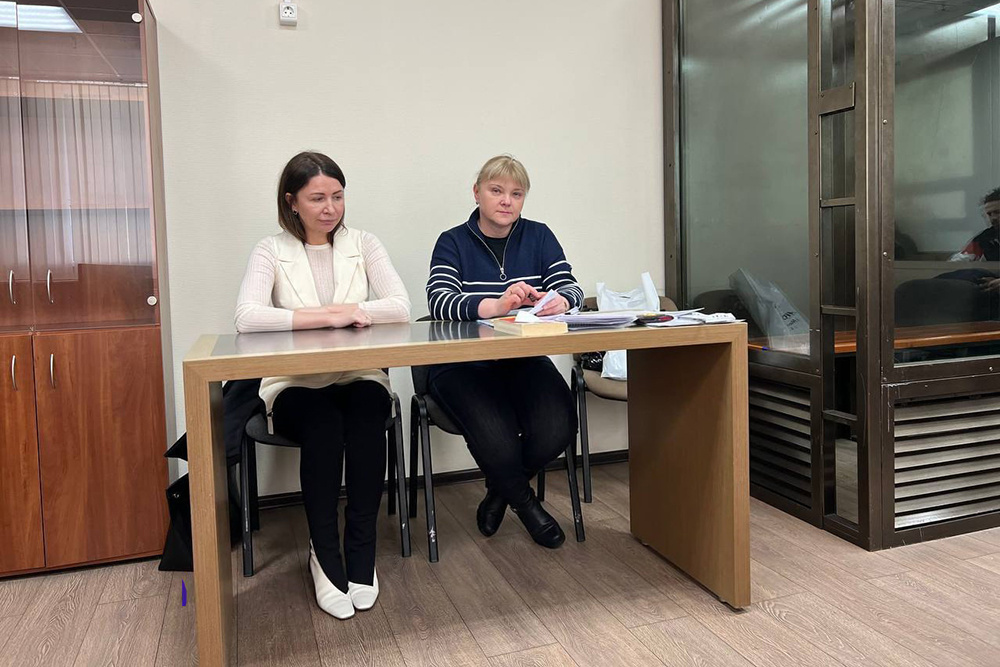    Елена Блиновская в суде в январе 2024 года. Фото: Официальный телеграм-канал столичных судов общей юрисдикции