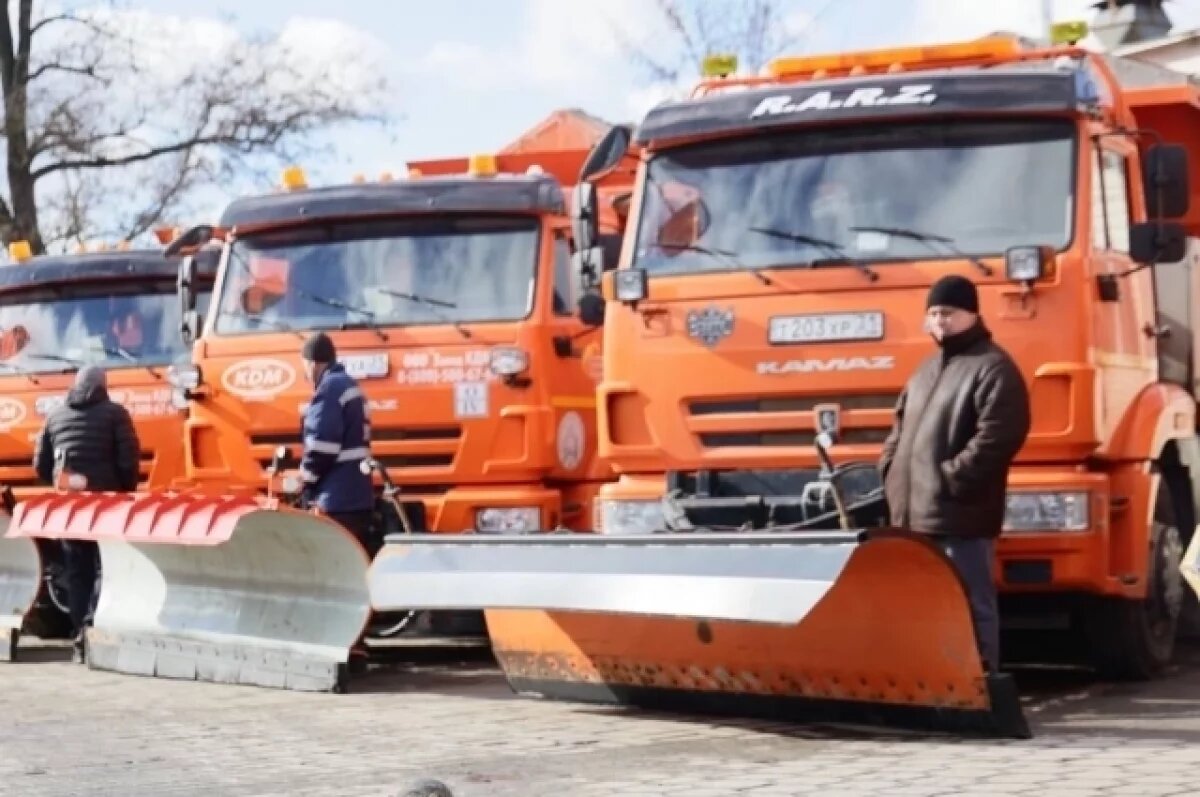    Белгородские власти рассказали, когда улицы города начнут очищать от песка