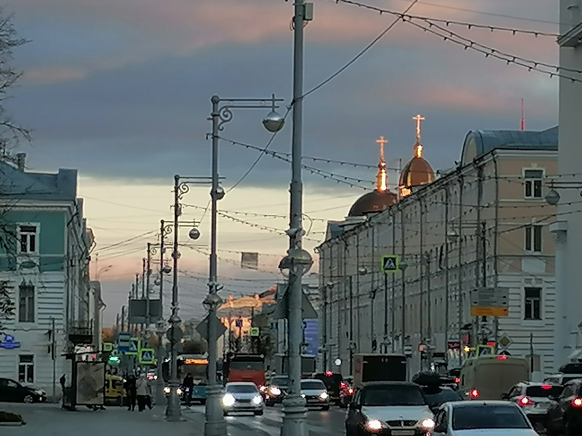 Советская улица. 16 октября 2024 года.