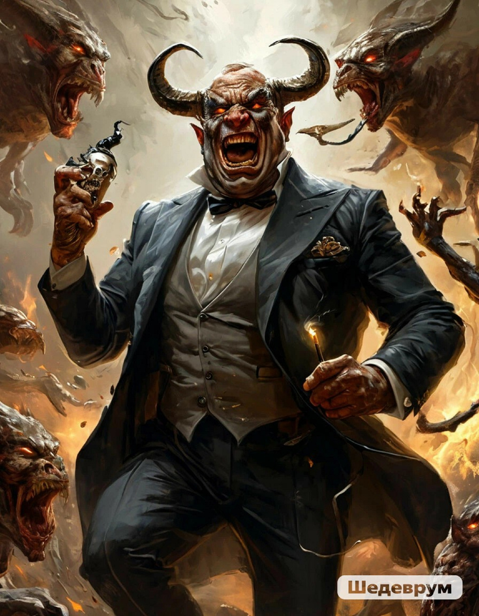 Картинка, сгенерированная в Шедевруме.