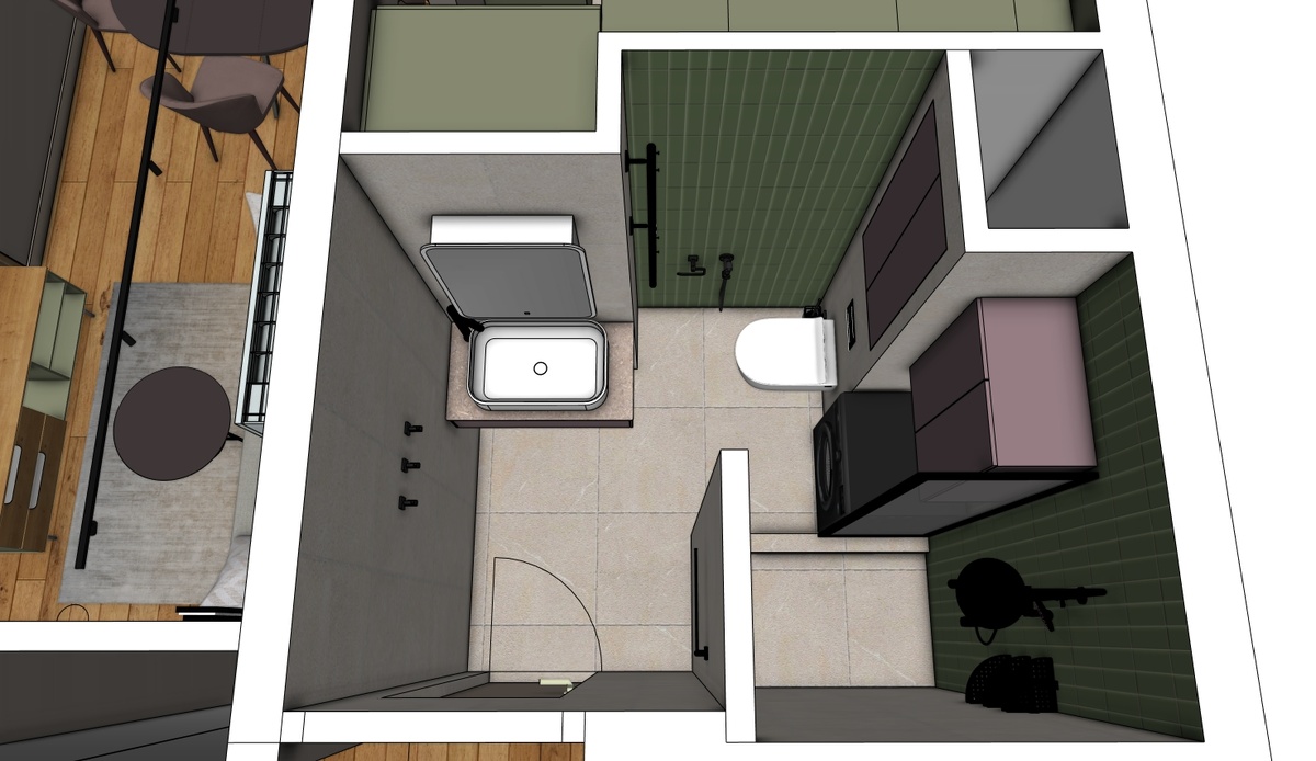 Эскиз санузла