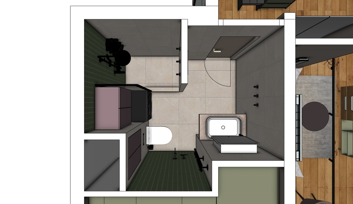 Эскиз санузла