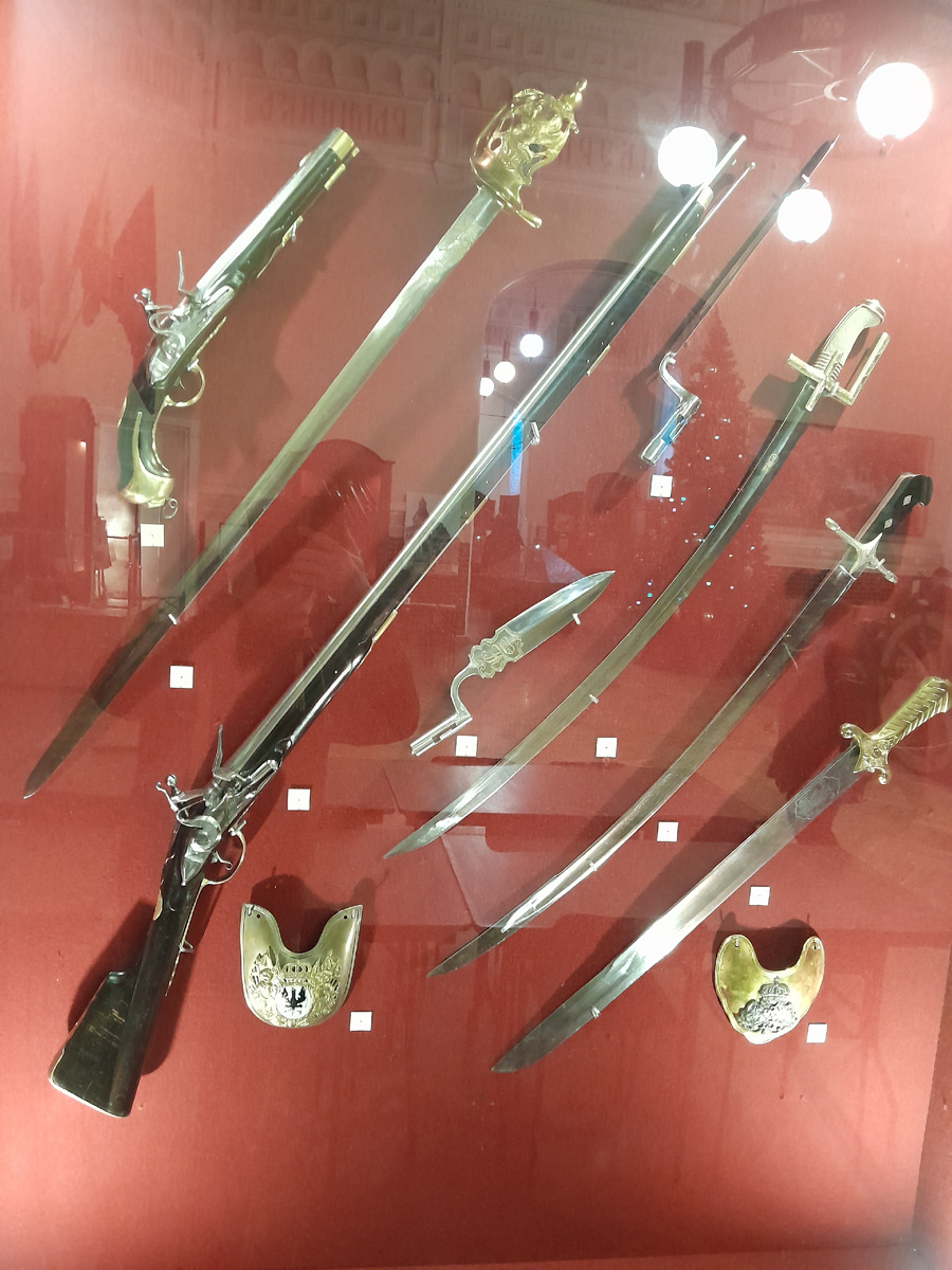 Образцы европейского вооружения (фото автора)