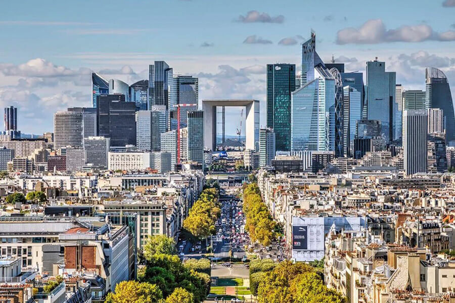 Квартал Ля-Дефанс, Нантер, Франция