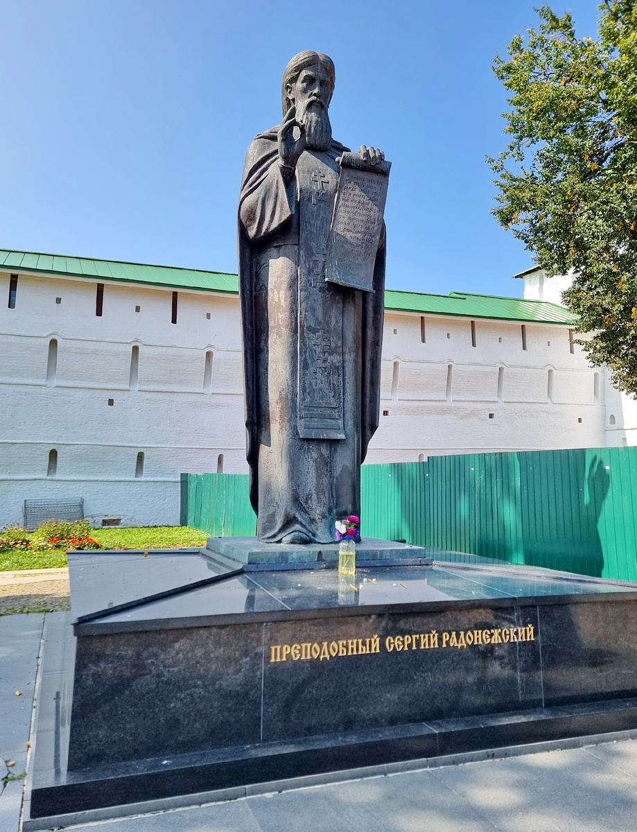 Преподобный Сергий Радонежский. Фото автора.