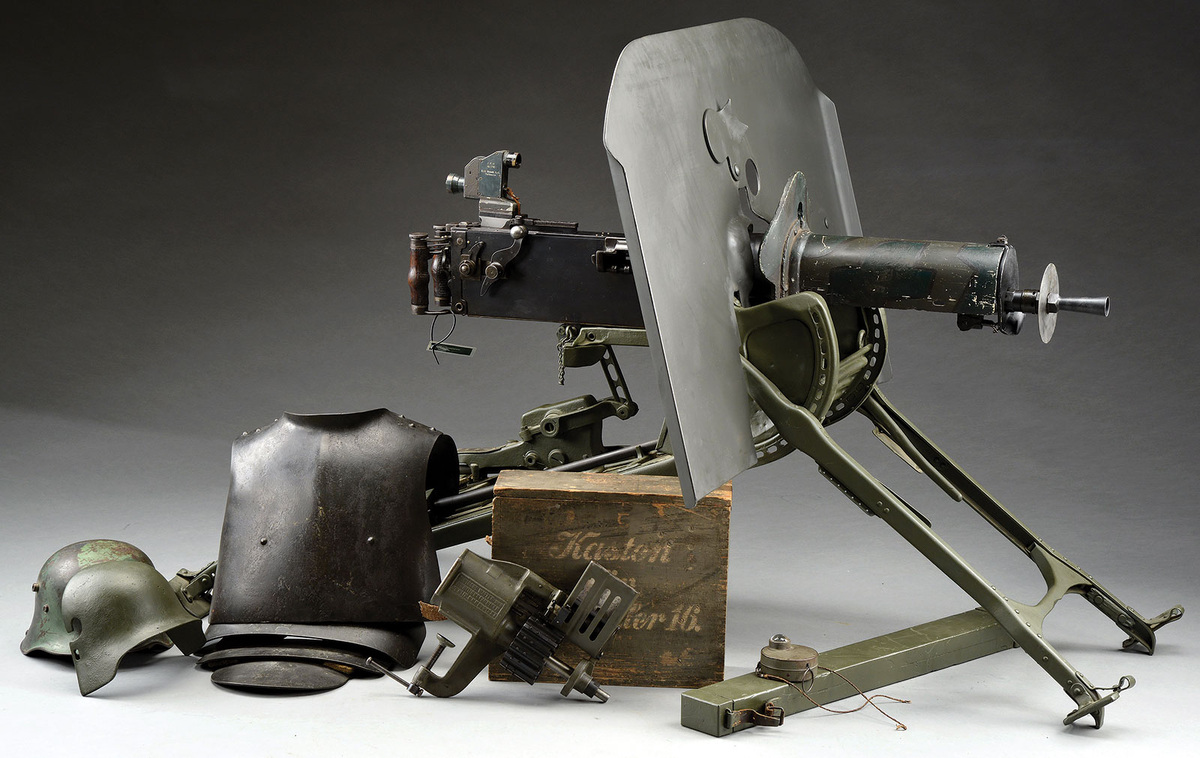 Германский пулемет MG08 "жнец смерти"