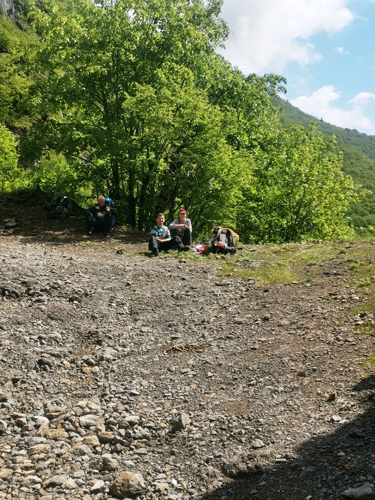 Начинаем серпантин наверх.