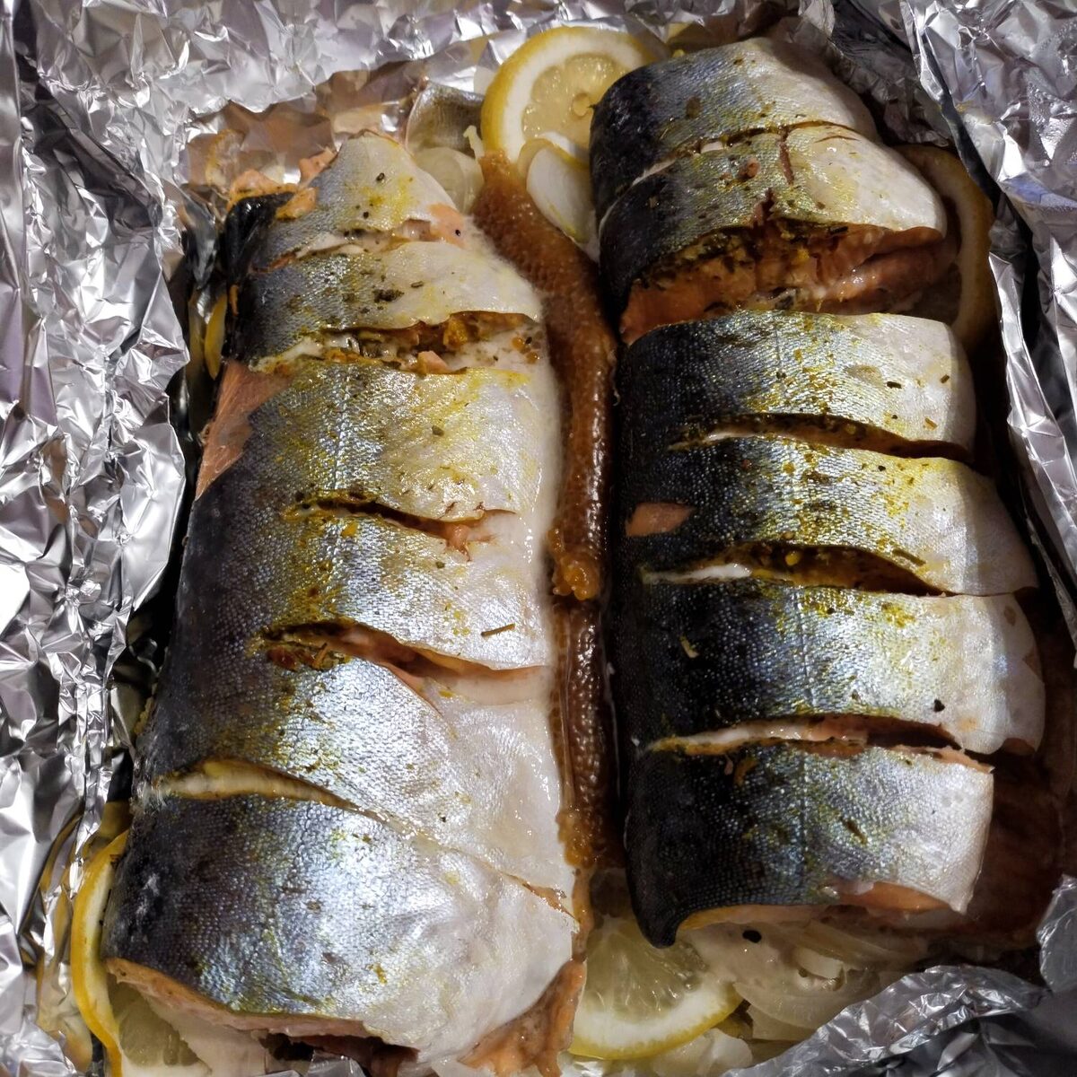 Готовая рыбка