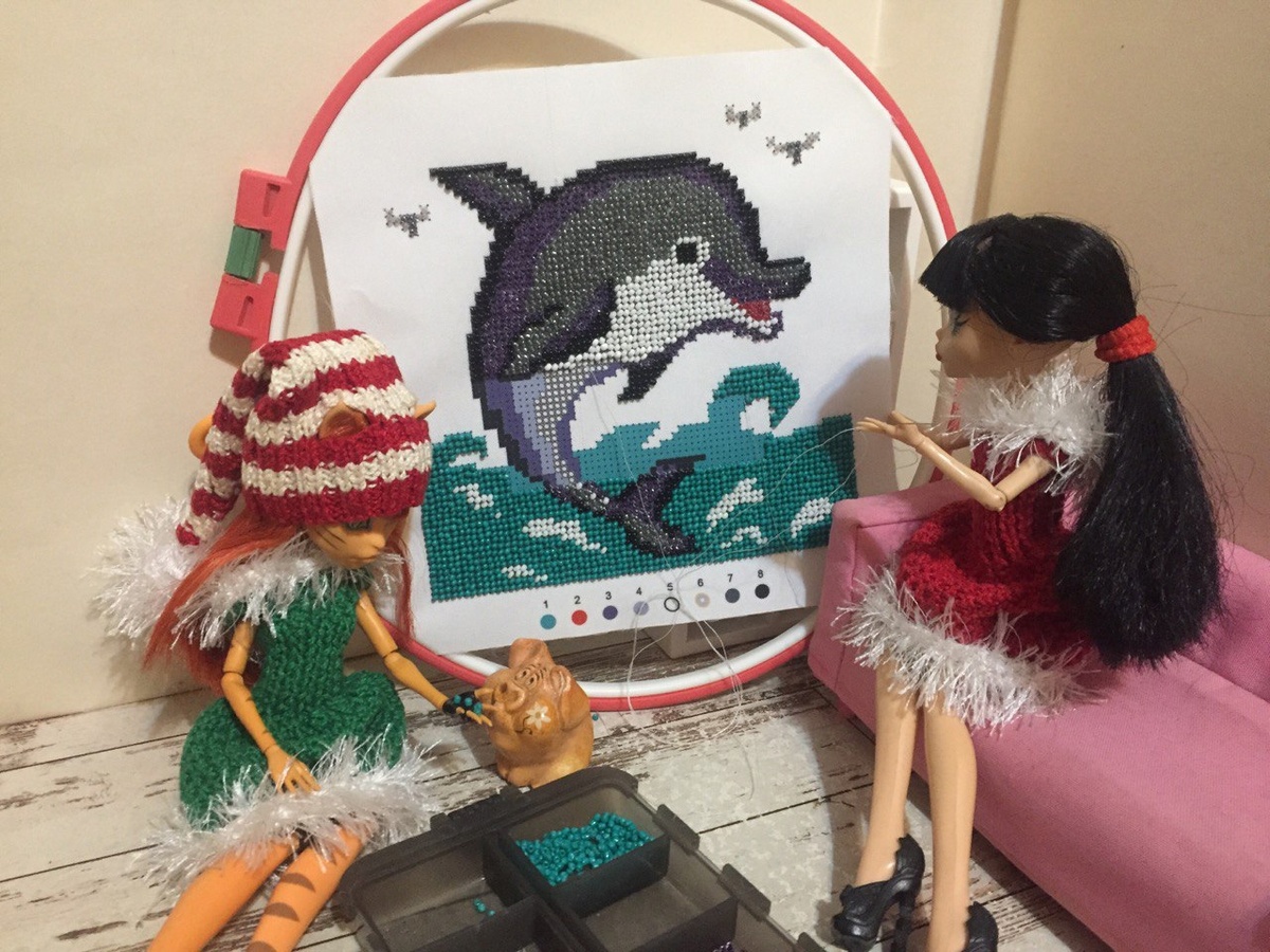 Вышивка: когда бисер неровный, почему-то пропадает желание вышивать