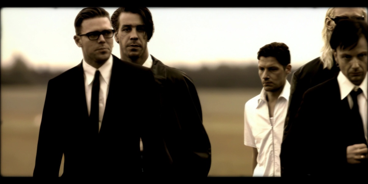 Кадр из клипа Rammstein - Du Hast 