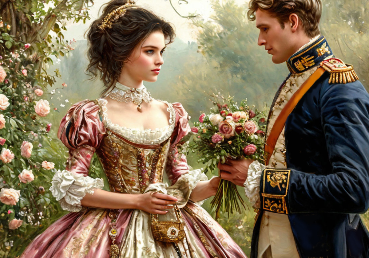 Свидание Екатерины и Григория. Фантизия на тему