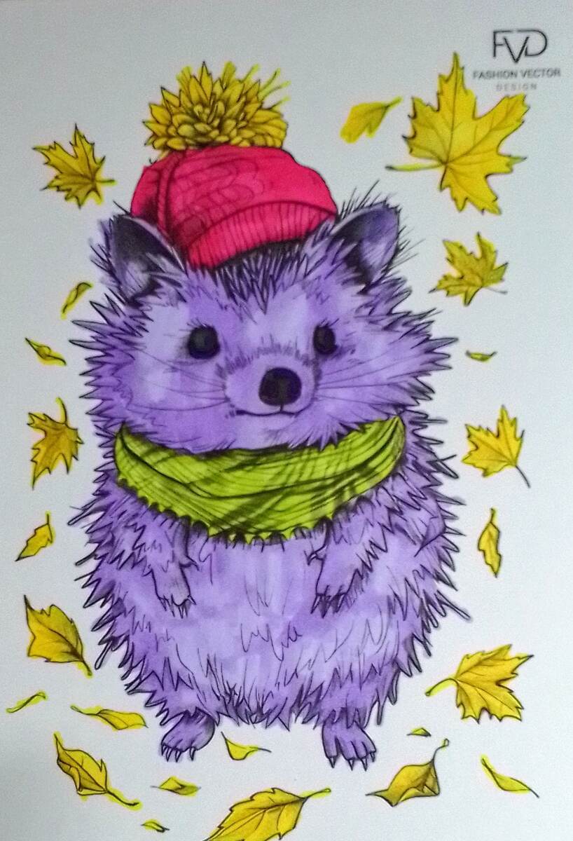 Модный ёжик номер 3.