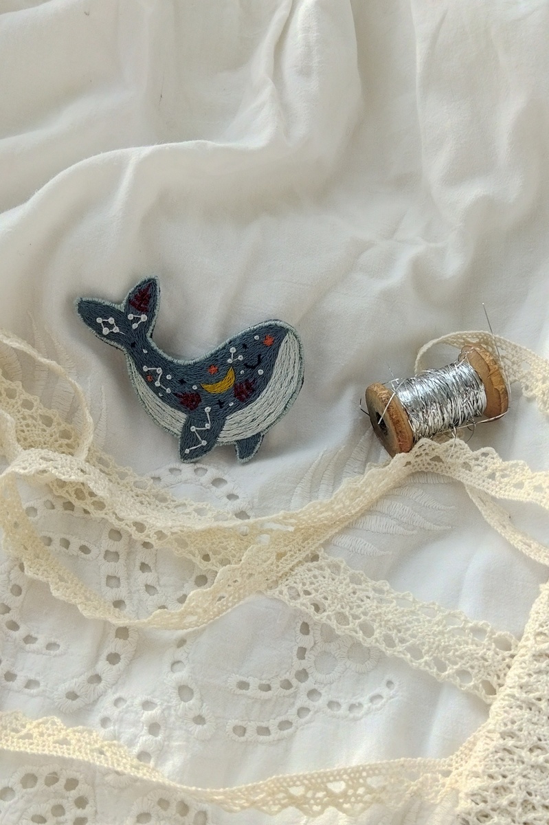 Первая вышивка 2025 года выглядит так