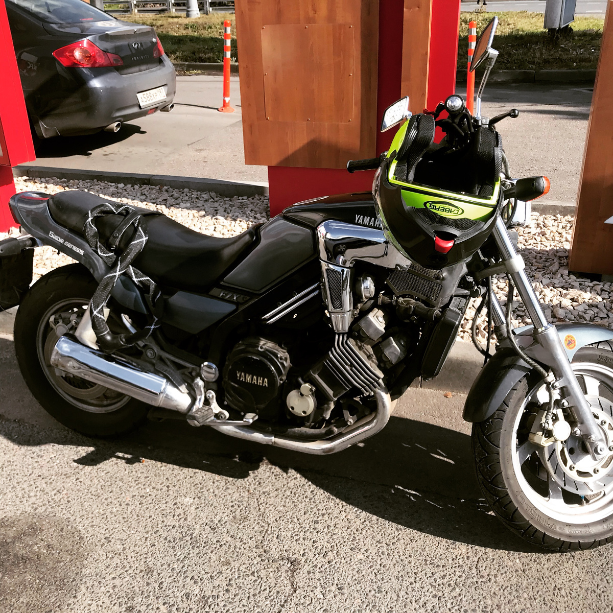 Стальной оруженосец - байк