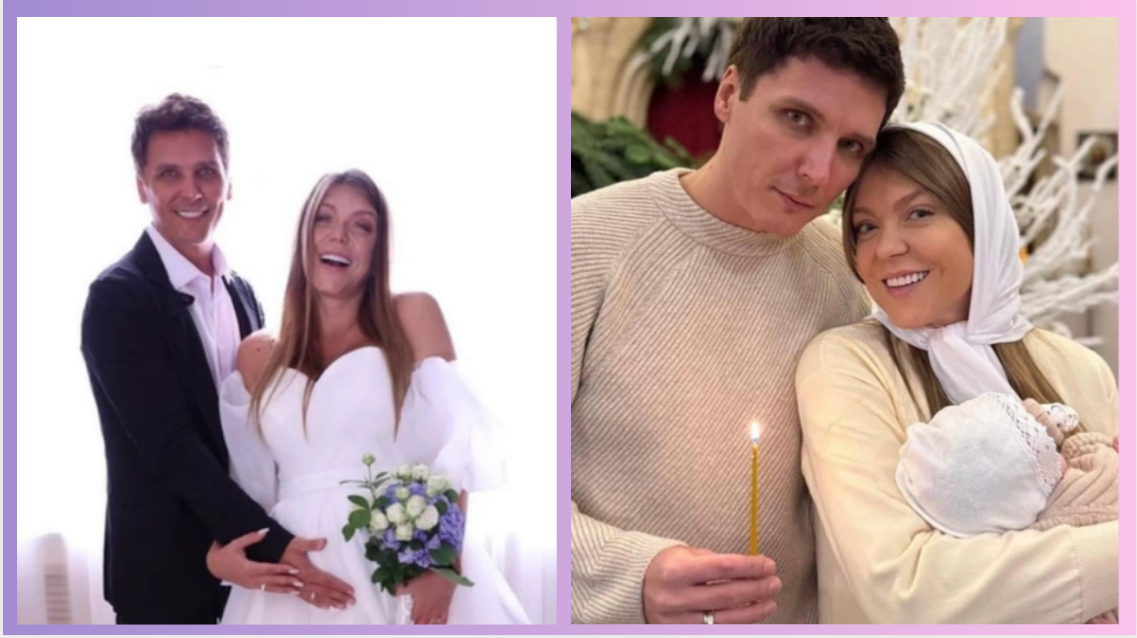 Оксана с семьей/ фото https://www.woman.ru