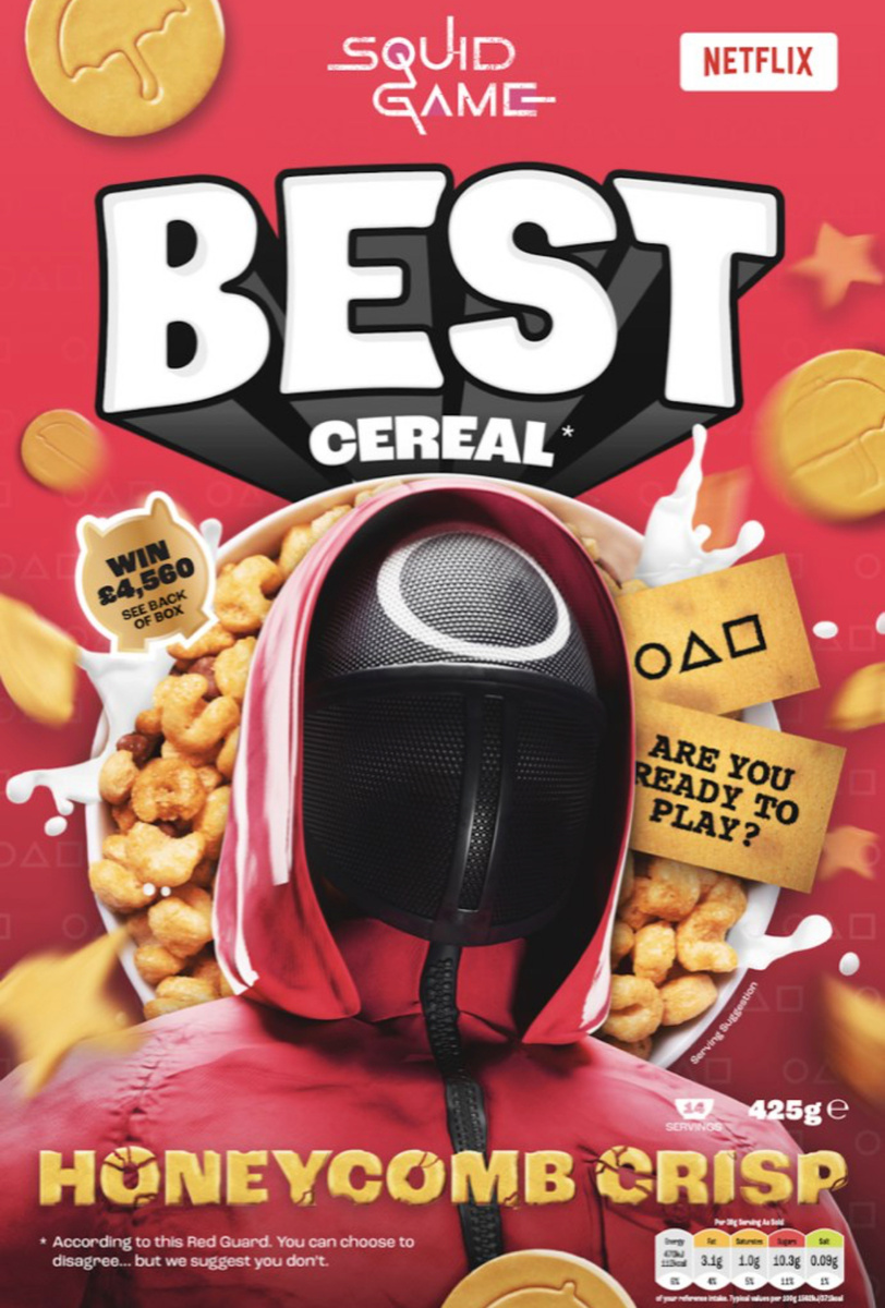 The Sidemen’s Best Cereal и Netflix представили хлопья в стиле «Игры в кальмара 2»  