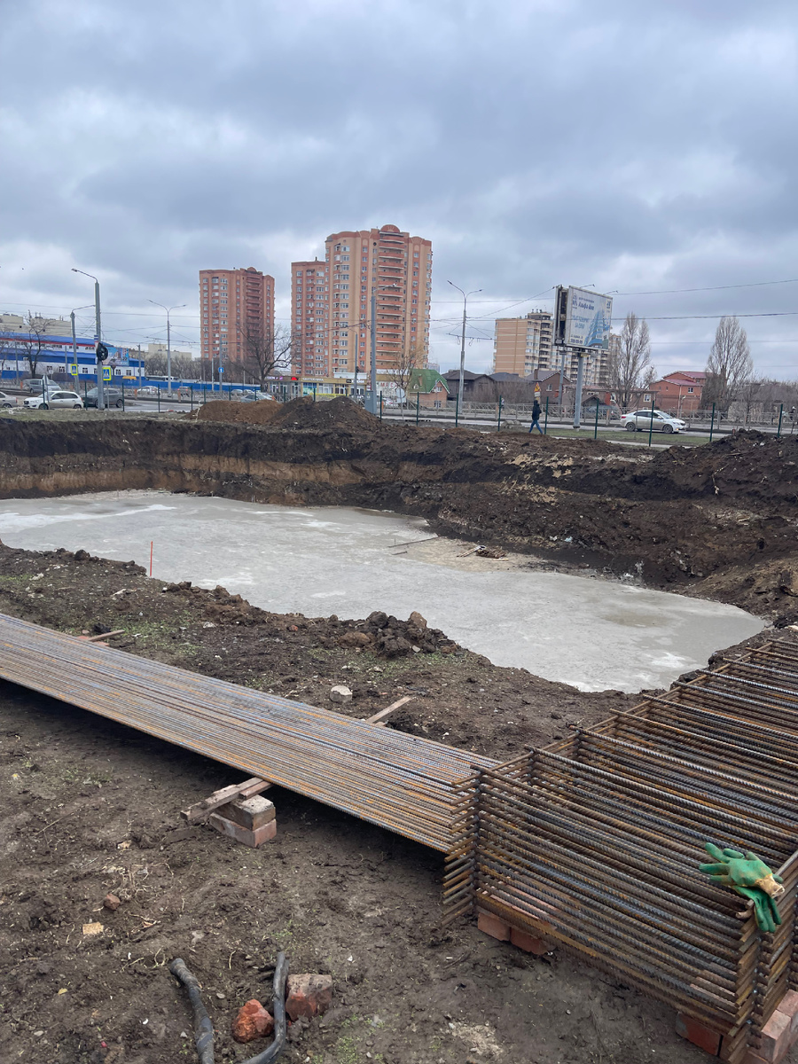 Основание будущего храма, приход «Неупиваемая Чаша», Ростов-на-Дону