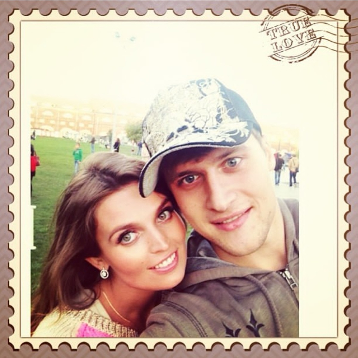 Алеся Данчук и Александр Энберт. Более 10 лет назад