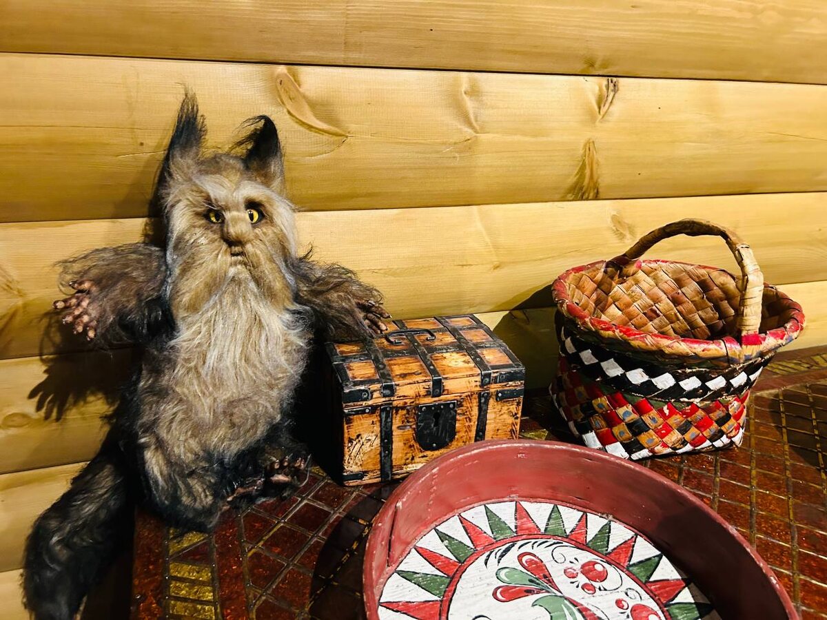 Кадр с выставки  «Жили-были. Школа русской сказки»  