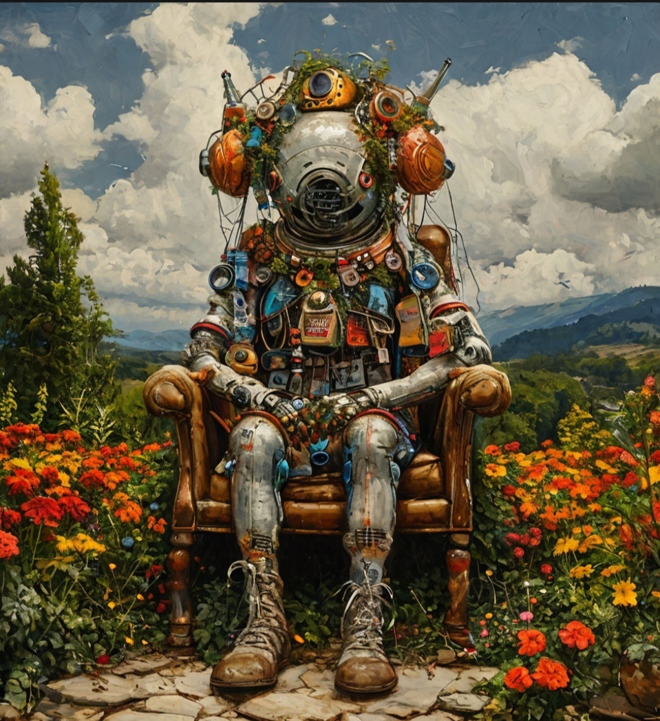 Ну а это что такое, непонятное, чудное? Так ИИ отреагировал на мой запрос "посредственно по средам"))) этот товарищ явно не лишён чувства юмора. Иллюстрация к статье сгенерирована нейросетью Шедеврум по запросу автора.