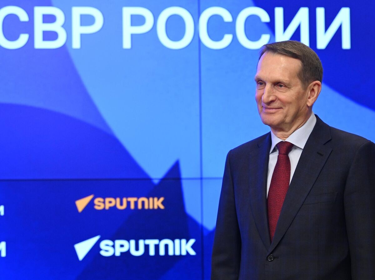    Директор Службы внешней разведки РФ Сергей Нарышкин на церемонии лауреатов премии СВР России им. Е.М. Примакова© РИА Новости / Максим Блинов