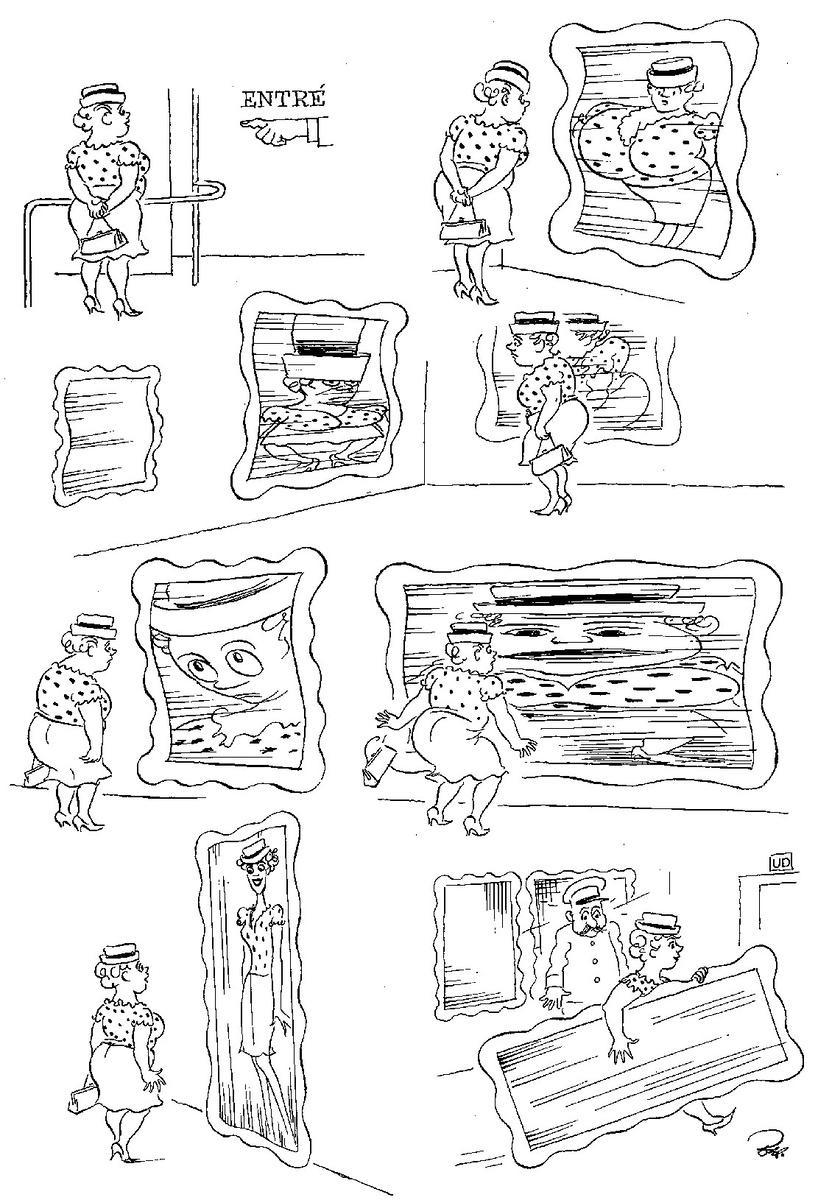 Принт из книги комиксов Херлуфа Бидструпа в собственности автора публикации.