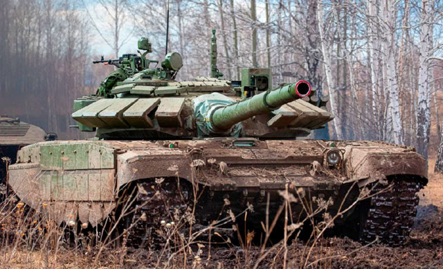 Танк Т-72Б3М с КДЗ «Контакт-5» (фото из открытых источников)