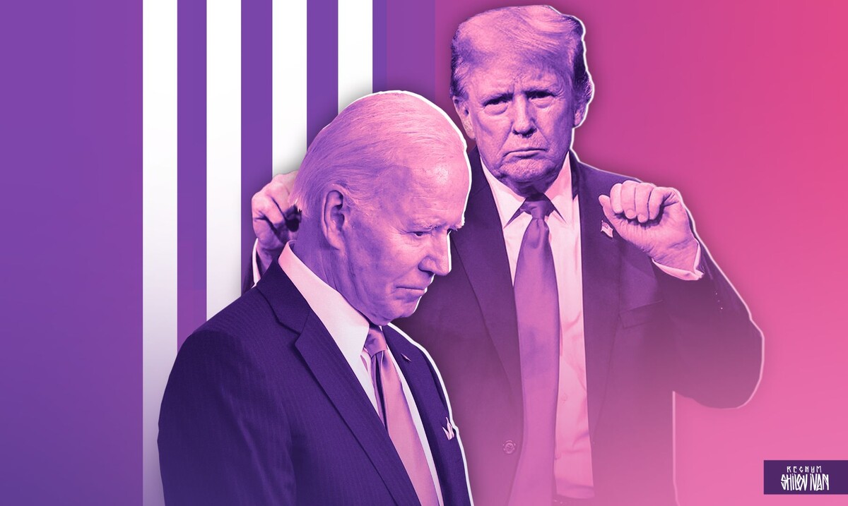    Джо Байден и Дональд Трамп / Источник: Иван Шилов (с) ИА Регнум