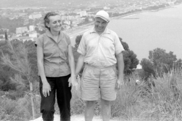 Степан Бандера с женой