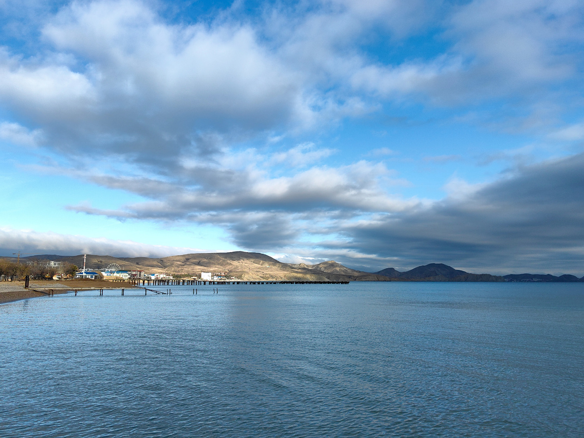 Чистое море Коктебеля. Фото автора канала