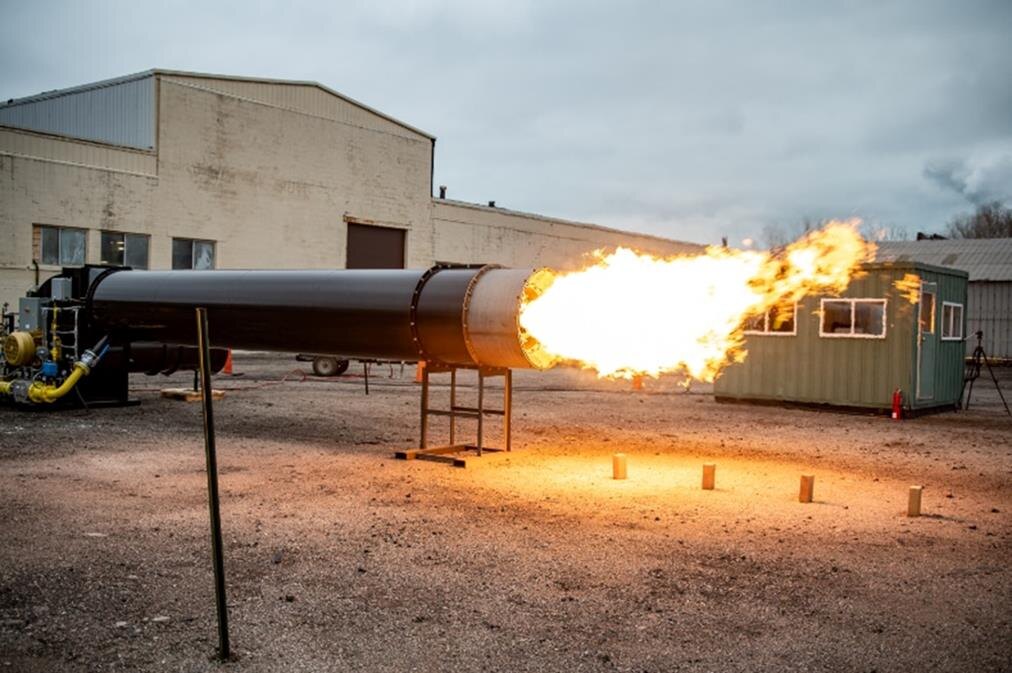 Горелка HADES-125 от Detroit Stoker проходит заводские испытания на мазуте