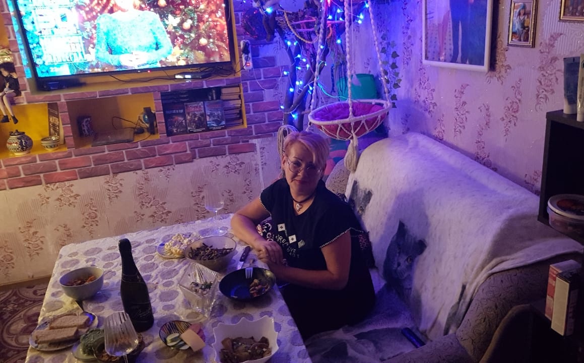 За новогодним столом