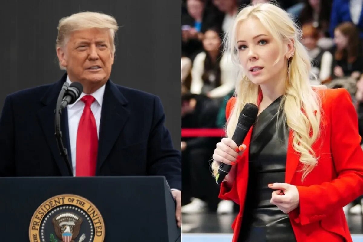 Дональд Трамп и Екатерина Мизулина