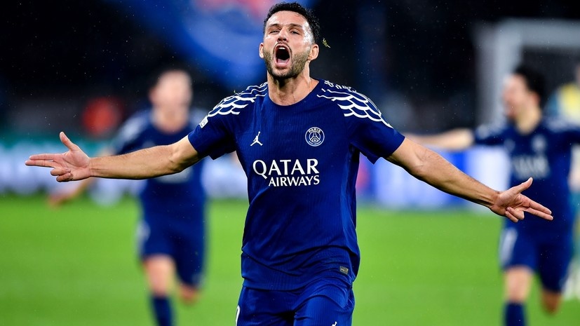     Форвард «Пари Сен-Жермен» Гонсалу Рамуш Gettyimages.ru Franco Arland / Contributor