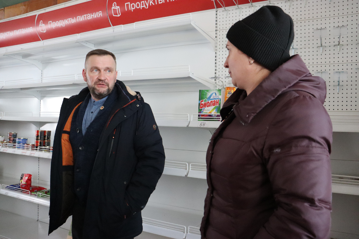 Дмитрий Типикин побывал в здании почтового отделения.