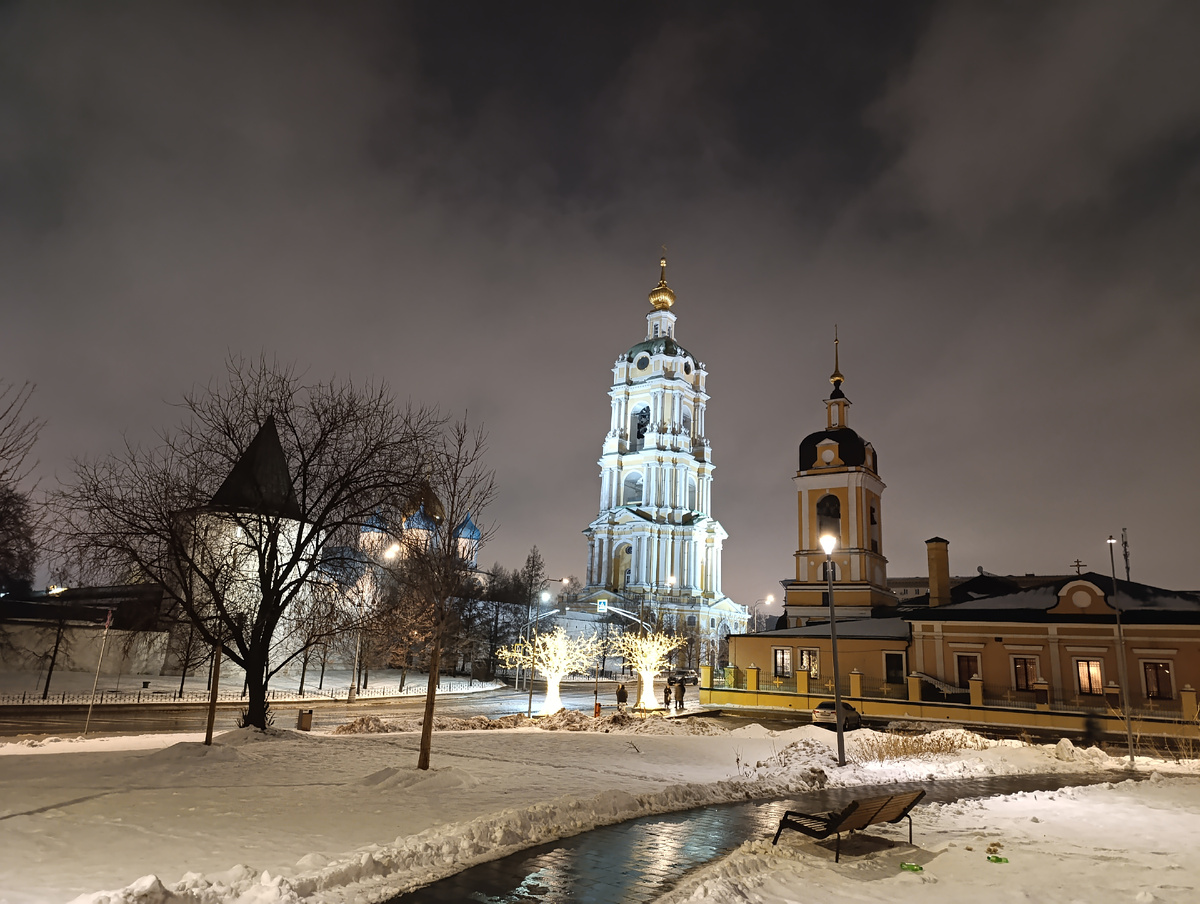 Новоспасский монастырь. Декабрь 2025. Фото автора