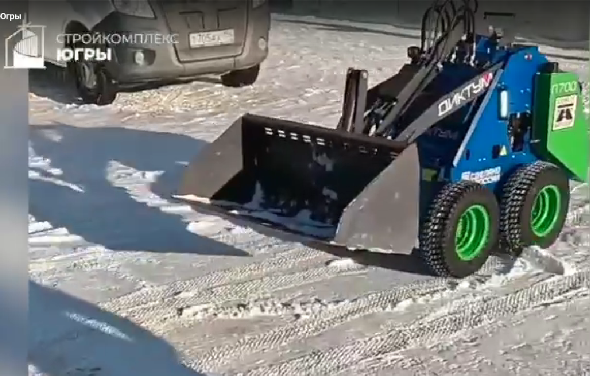    Робот-дворник начнет чистить снег