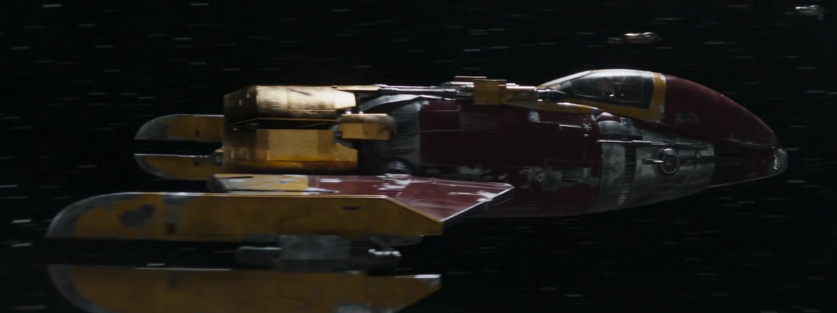 Оригинальный истребителя Шин Хати из сериала "Асока"