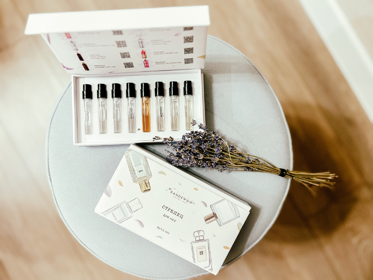 Aroma box с 8 миниатюрами 