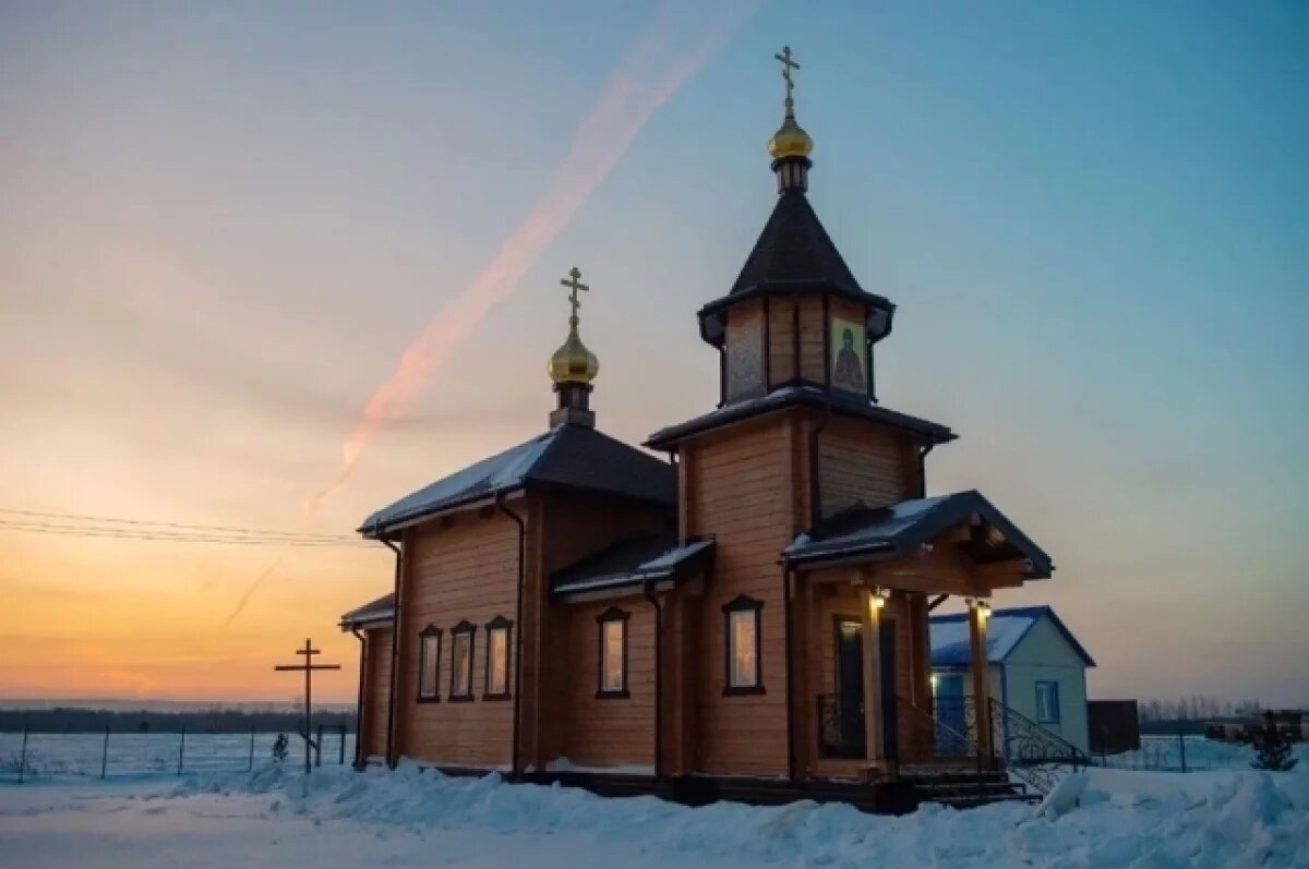    В сельский храм в Барабинке привезут мощи святой мученицы Татианы