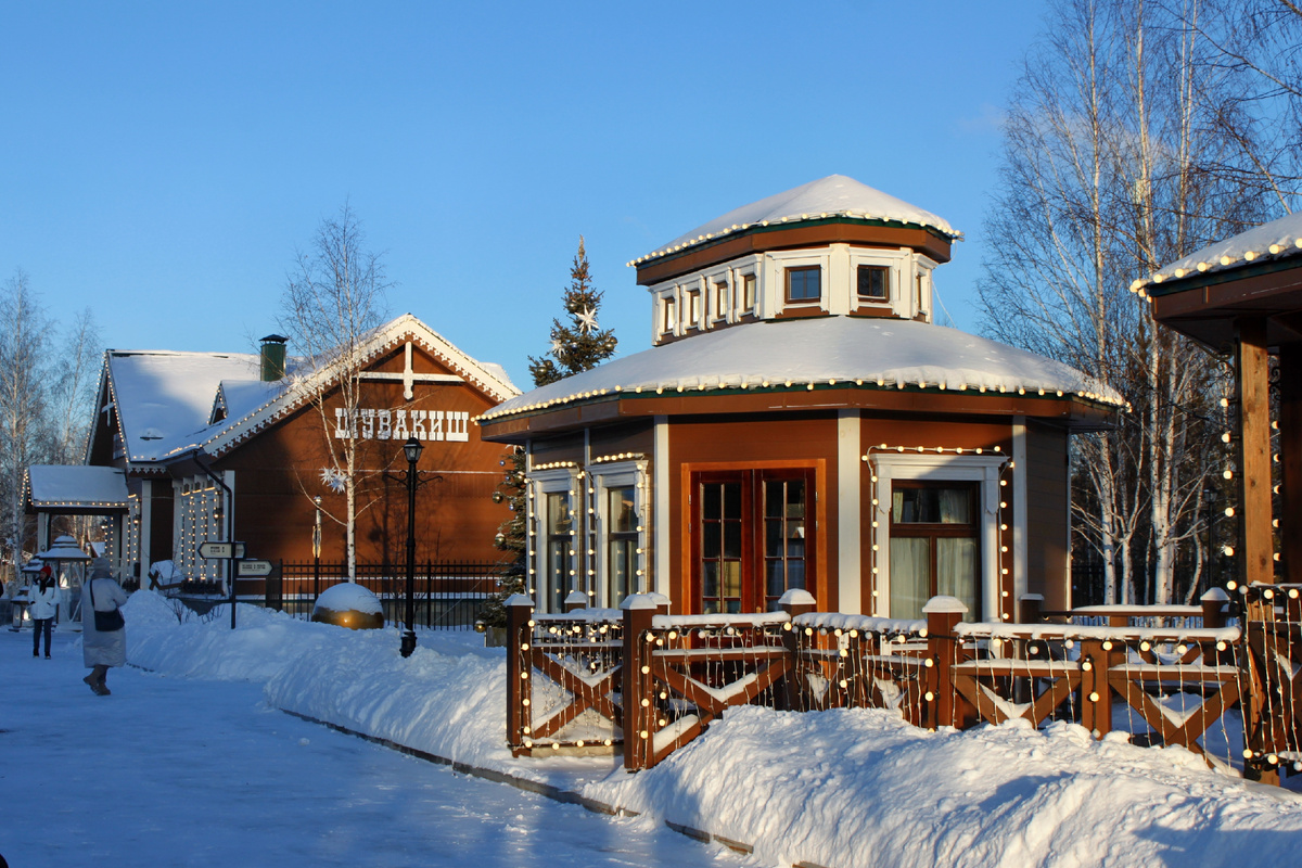 Фото автора. Ретро-музей на станции Шувакиш.
