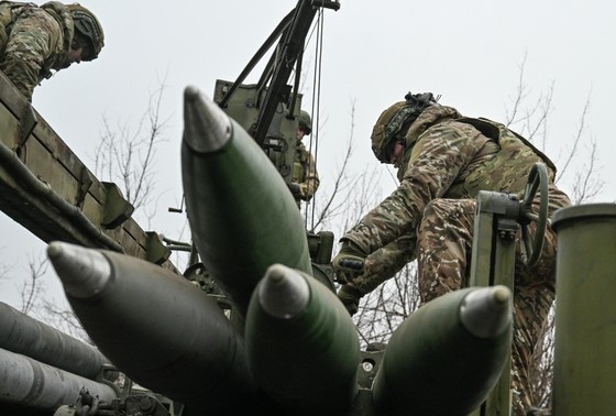    Военнослужащий ВС РФ в зоне СВО