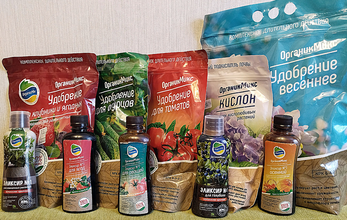 Мои удобрения на сезон 2025