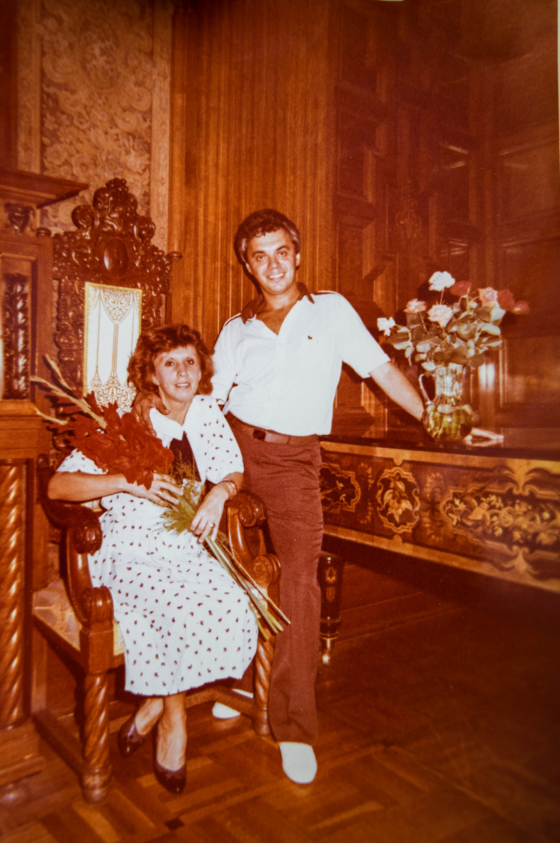 Мама и Папа. 1988 год. На Дне Рождения Папы.