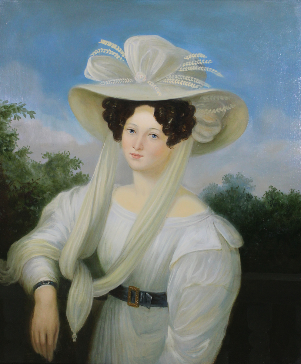 Первая жена Федора Тютчева Элеонора фон Ботмер (1800-1838).