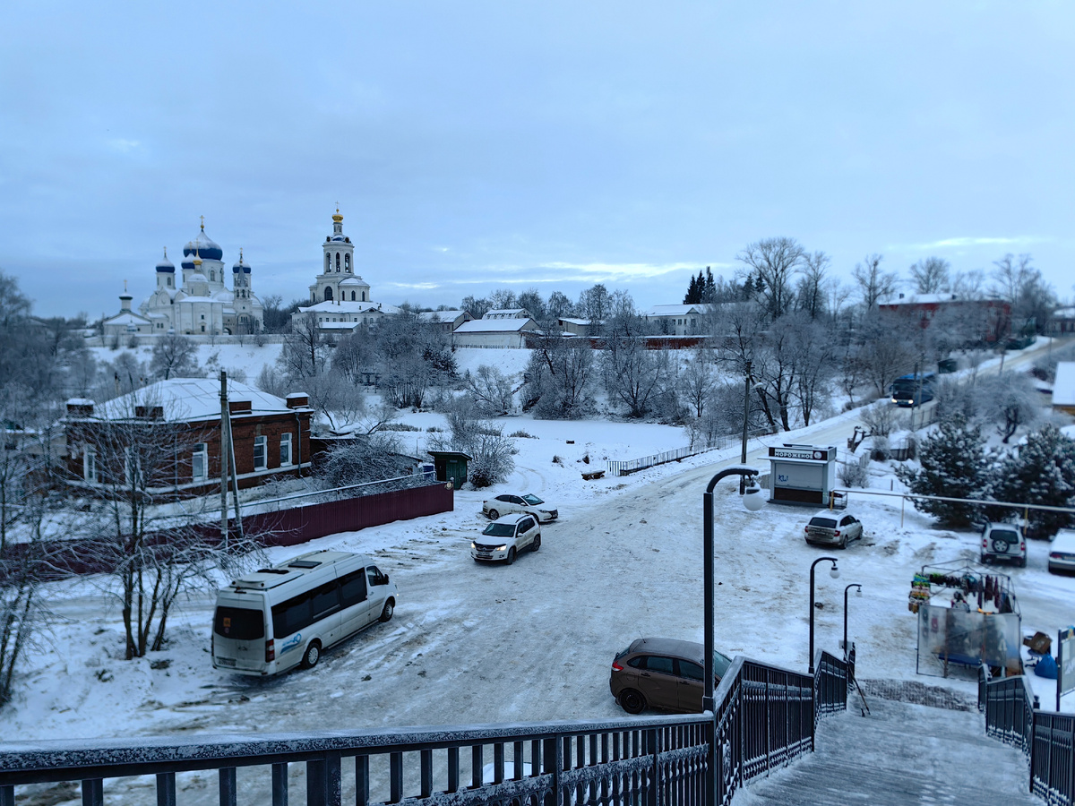 Вид на поселок со стороны ж/д станции