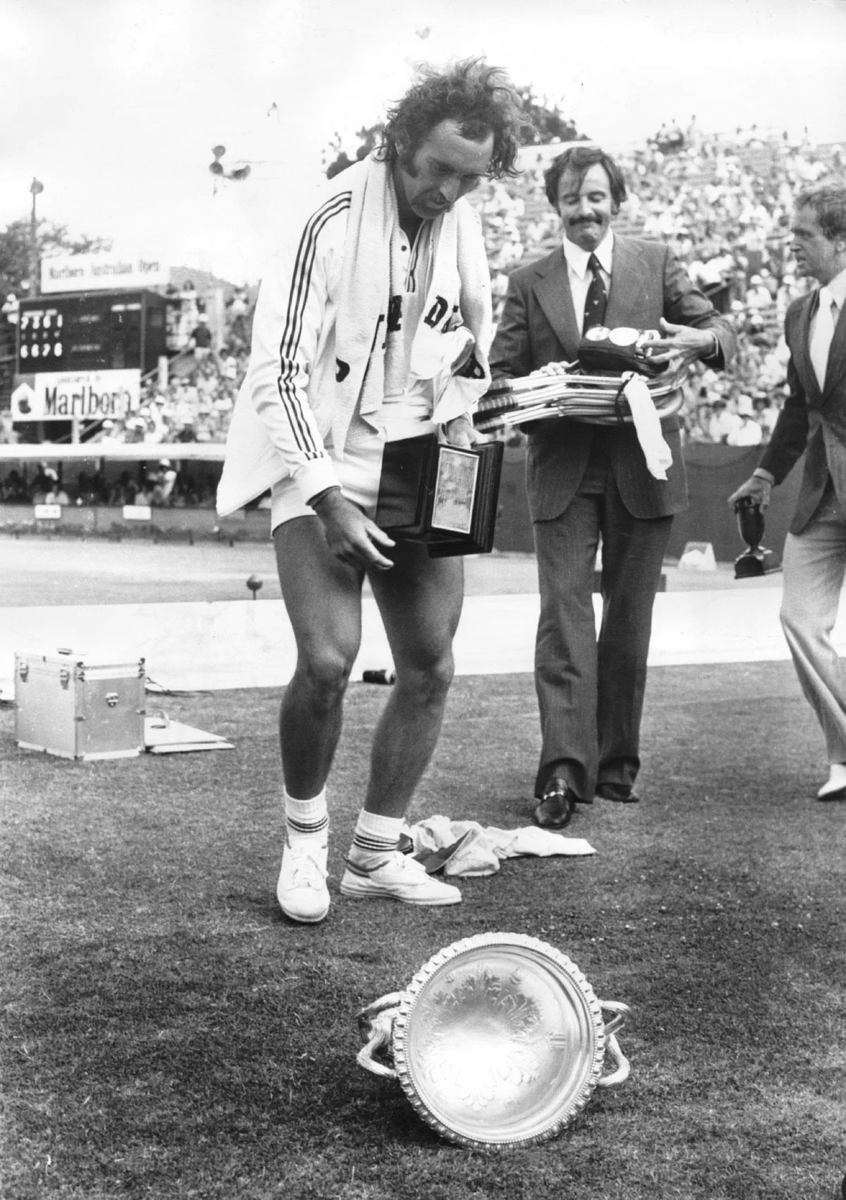 Марк Эдмондсон, победитель Открытого чемпионата Австралии по теннису в Коёнге (Фото Fairfax Media via Getty Images)